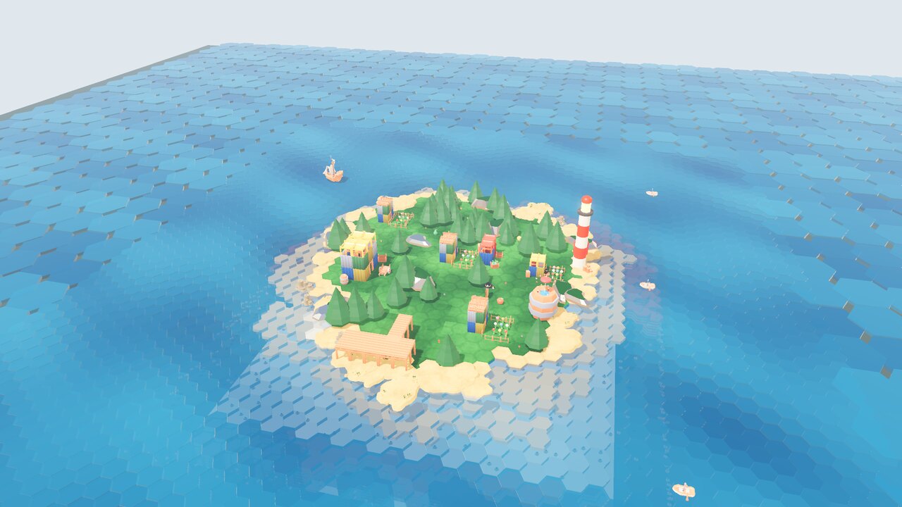 A cold-coast cove at midday - a scene from Beyond the Horizon.