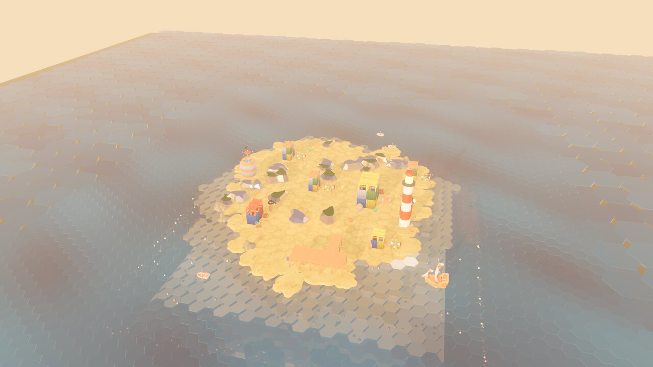 A desert cove at dawn - a scene from Beyond the Horizon.